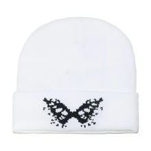 Load image into Gallery viewer, 1PC Fashion Knitting Spider Web Design Hat for Men Women Pullover Pile Cap Y2k Goth Warm Beanie Hats New Hip-hop Street Cap