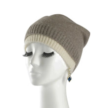 Load image into Gallery viewer, Casual Versatile Stacking Hat Mock Double Layer Warm Wool Knitted Hat Crochet Bonnet Soft Ear Protection Cap Unisex