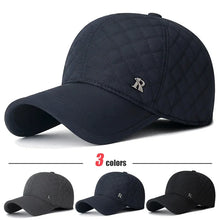 Load image into Gallery viewer, New Unisex Middle-Aged and Elderly Winter WindProof, Cold-Proof and Warm Baseball Cap With Ear Protection, Thickened Peaked Cap