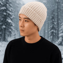 Load image into Gallery viewer, Fashion Solid Color Knitted Hat Cold Proof Keep Warm Ear Protection Hat Windproof Pullover Hat Winter