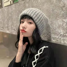 Load image into Gallery viewer, Fashion Winter Warm Hats for Women Casual Stacking Knitted Bonnet Caps Men Hats Solid Color Hip Hop Unisex Female Beanies