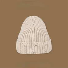 Load image into Gallery viewer, Fashion Solid Color Knitted Hat Cold Proof Keep Warm Ear Protection Hat Windproof Pullover Hat Winter