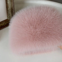 Load image into Gallery viewer, Fashion Plush Fluffy Fur Bucket Hat Warm Furry Fisherman Hat Ear Protection Soft Mongolian Cap Winter