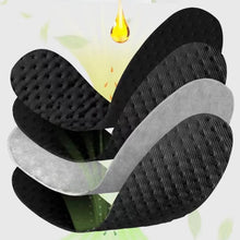 Load image into Gallery viewer, Insole 1Pair Bamboo Charcoal Antibacterial s s Plant Deodorant Running Sports for Feet Thick Shock Absorbing Sole shoe pads