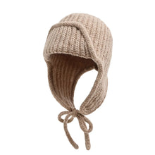 Load image into Gallery viewer, Fashion Thickened Winter Knitted Hat Warm Windproof Bonnet Caps Elastic Casual Beanies Cap Women