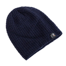 Load image into Gallery viewer, Unisex Winter Hats Fashion Slouchy Beanie Hat Fleece Lined Warm Knitted Hats Men Women Letter Label Ski Sports Cap