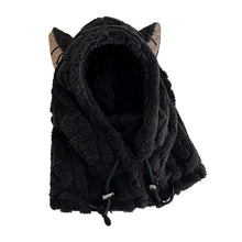 Load image into Gallery viewer, Fashion Winter Warm Hat Cat Ear Thickened Ear Protection Hat Windproof Neck Warmer Beanies Cap Unisex