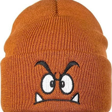 Load image into Gallery viewer, New Warm Knit Hat Angry Expression Leisure Winter Warm Hat Embroidered Cycling Cap Outdoor Sports