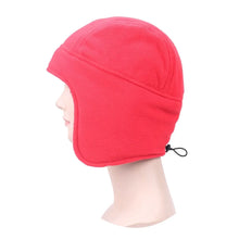 Load image into Gallery viewer, Winter Fleece Lined Thermal Skull Cap Windproof Cycling Beanie Hat Ear Flap Cap with Ear Warmer Covers Hat for Men Women