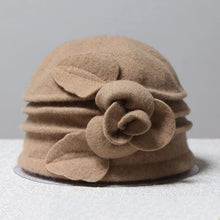 Load image into Gallery viewer, Ladies' Fashionable 100% Wool Hat - Warm, Elegant,Versatile,Windproof - Perfect for Autumn&Winter, Outdoor Activities,Daily Wear