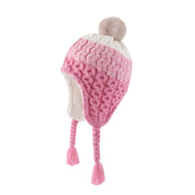 Load image into Gallery viewer, Infant Pom Pom Beanie Kid Winter Hats Toddler Cap Knit Warm Beanies Caps for Baby Boys Girls