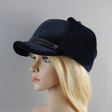 Load image into Gallery viewer, Hot High Quality Real Fur Hat Lamb Wool Winter Bomber Hats For Women Earflaps Luxury Autumn Warm Ushanka Russian Hat Snow Cap