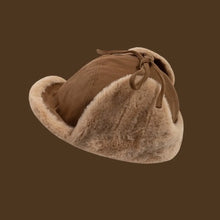 Load image into Gallery viewer, Trendy Faux Fur Winter Hat Thick Warm Earflaps Hat Lamb Wool Russian Hat Winter Season for Men and Women