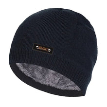 Load image into Gallery viewer, Knitted Hat Men Winter Hats For Men Women Beanie Hat Cap Fur Skullies Beanies шапка мужская Homme Skull Gorro шапка Bonnet Caps