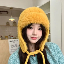 Load image into Gallery viewer, Balaclava Earflaps Ear Protection Hats Warm Cozy Beanies Caps Fleece Knitted Caps Outdoor