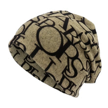 Load image into Gallery viewer, Contrasting Colors Pullover Hat Multifunctional Scarf Pullover Hat Turban Hats Plaid Print Casual Hedging Cap Autumn and Winter