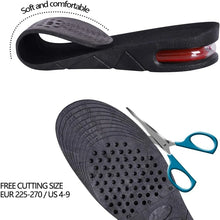 Load image into Gallery viewer, Insole Height Increase s Air Cushion Elevator Lifts Kits Inserts for Men Women Taller s 3-9cm Variable Height shoe pads