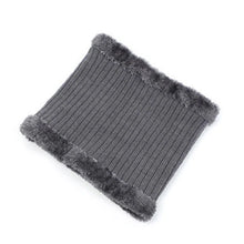 Load image into Gallery viewer, 2/1PC Winter Hats Knit Cap Men And Women Velvet Hat Coral Fleece Scarf Outdoor Riding Hat Warm Plus Velvet Neck Protect Cap