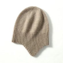 Load image into Gallery viewer, ZYCZCXX Winter Baby Hat Outdoor Solid Pure Cashmere Knitted Girls Boys Cap Beanie Kids Warm Ear Protection Bonnet Hat