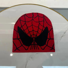 Load image into Gallery viewer, New Cartoon Spider Embroidered Beanies Hat Men Winter Autunm Warm Knitted Bonnet Cap Soft Wool Beanies Caps Boys Gifts 