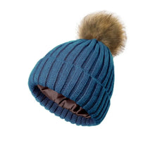 Load image into Gallery viewer, Fashion Soft Winter Beanie Hat Keep Warm Solid Color Warm Knit Hats Casual Knit Wool Beanie Cap Winter