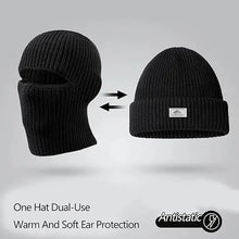 Load image into Gallery viewer, Winter Mask Hat 2 in 1 Barak Rafa Hat Full Face Protection Skiing Tactical Riding Earmuffs Hat Knitted Headwear Unisex