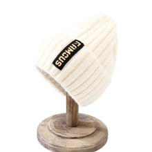Load image into Gallery viewer, New Long Label Knit Beanie Soft Sun Protection Winter Hat Solid Color Crochet Design Crochet Hat Winter Season