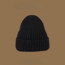 Load image into Gallery viewer, Fashion Solid Color Knitted Hat Cold Proof Keep Warm Ear Protection Hat Windproof Pullover Hat Winter