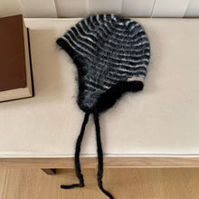 Load image into Gallery viewer, New Windproof Knitted Hat Ear Protection Keep Warm Warm Woolen Hat Versatile Cold-proof Beanie Hat Woman Girl