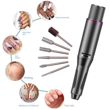 Load image into Gallery viewer, Grinding Machine Electrodeless Speed Control Manicure Implement Uv Polish Nail Removal Electric Nail Grinder