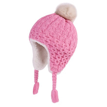 Load image into Gallery viewer, Infant Pom Pom Beanie Kid Winter Hats Toddler Cap Knit Warm Beanies Caps for Baby Boys Girls