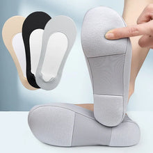 Load image into Gallery viewer, Insole Women Boat Sock Plantar Fasciitis s Socks s for Feet Shock Absorbing Sole Invisible Non slip pads shoe pads