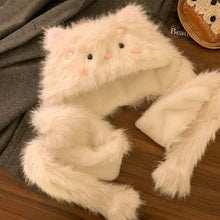 Load image into Gallery viewer, New Thickened Warm Hat Soft Windproof Ear Protection Cap Cute Cat Winter Warm Cap Winter