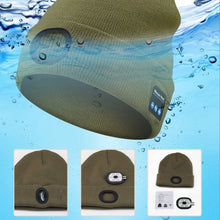 Load image into Gallery viewer, Creative 6 LED Beanie Hats, Unisex Winter Warm Hat for Night Riding fishing Warm Knit Caps Flashlight Head Lamp Cap,washable