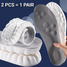Load image into Gallery viewer, Insole 4D Latex Sport Soft High Elasticity Pads Breathable Running Arch Support Orthopedic Inserts Unisex shoe pads