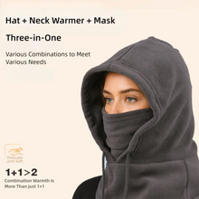 Load image into Gallery viewer, New Windproof Balaclava Hat with Mask Warm Pullover Hats Breathable Cold Proof Ear Protection Cap Winter