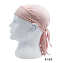 Load image into Gallery viewer, New Fashion Quick Dry Cycling Durag Head Scarf Summer Men Running Riding Bandana Headscarf Ciclismo Pirate Hat