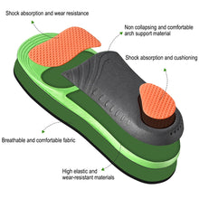 Load image into Gallery viewer, Arch Support Insoles Sports Shock Absorption Elastic Wear Resistant Orthopedic Flatfoot Insoles Feet Foot Pad