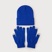 Load image into Gallery viewer, High Quality Cute 2025 Winter Hats with Gloves Girls Autumn Woman New Beanies Ladies Casual Cap