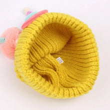Load image into Gallery viewer, New Funny Knitted Hat Windproof Coldproof Ear Protection Cap Pullover Hat Autumn and Winter