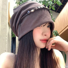 Load image into Gallery viewer, High Quality Y2K Baggy Cap Star Fringed Boho Ethnic Style Beanies Cap Casual Polyester Pullover Hat Outdoor