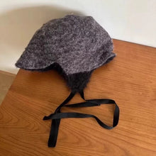Load image into Gallery viewer, Fashion Bomber Hat Thicken Ear Protection Pilot Cap Solid Color Winter Warm Outdoor Cycling Hat