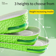 Load image into Gallery viewer, Insole 1Pair Air Cushion height increase s Breathable Sweat and Anti-Odour Shock Absorbing for Sports s shoe pads