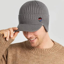 Load image into Gallery viewer, Unisex Winter Ear-Protecting Beanie Cap with Fleece,Plush Comfortable Windproof Warm Pullover Hat for Outdoor Cycling,Climbing