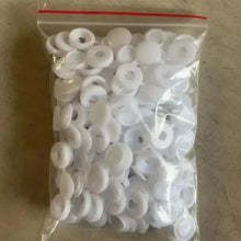 Load image into Gallery viewer, 100pcs/bag Plastic Self Tapping Screw Bolt Nail Nut Decorative Cap Protective Cover Hide Foldable Hinged for Furniture Car