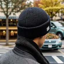 Load image into Gallery viewer, 2 in1 Winter Mask Beanies Hats Warm Knitted Balaclava Hats Windproof Solid Full Face Ski Bonnet Tactical Cycling Earmuffs Cap