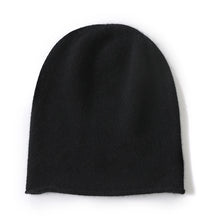 Load image into Gallery viewer, 2024 Winter Unisex 100 Cashmere Hats Outdoor Casual Keep Warm Solid Color Cashmere Knitted Beanie Hat Women /Men Hedging Caps