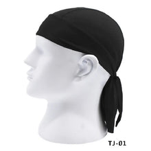 Load image into Gallery viewer, New Fashion Quick Dry Cycling Durag Head Scarf Summer Men Running Riding Bandana Headscarf Ciclismo Pirate Hat