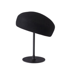 Load image into Gallery viewer, Retro Flight Attendant Ball Hat Women's 100% Wool Felt Beret Party Charming Hat Wedding Cocktail Party Medicine Box Hat