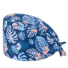 Load image into Gallery viewer, Unisex Cartoon Printing Scrub Cap Adjustable Buckle Print Design Nursing Cap Pure Breathable Soft Lab Scrub Hat Operating Room